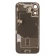 Back glass (Pulled B) - White, For iPhone 17