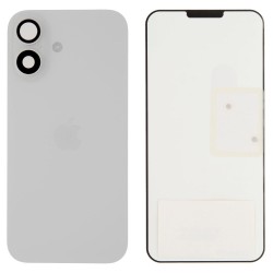 Back Glass (Original) - White, Apple iPhone 16
