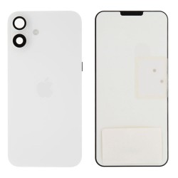 Back Glass (Original) - White, Apple iPhone 16 Plus