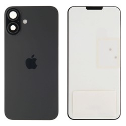 Back Glass (Original) - Black, Apple iPhone 16 Plus