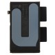 Middle frame incl. battery (Original) - Black, Apple iPhone 16 Plus