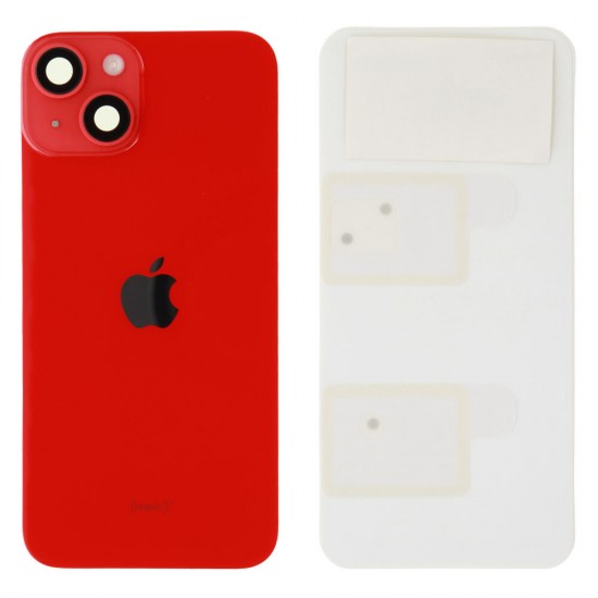 Back Glass (Original) - Red, Apple iPhone 14 Back Glass (Original) - Red, Apple iPhone 14