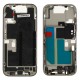 Middle frame incl. battery (Original) - White Titanium, Apple iPhone 16 Pro