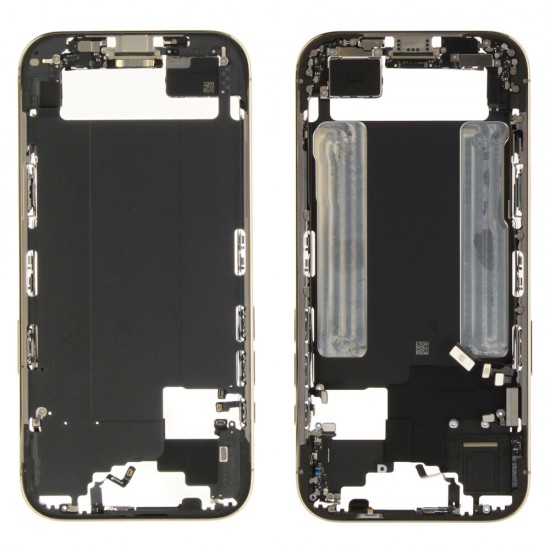 Middle frame incl. battery (Original) - Gold, Apple iPhone Air