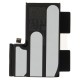 Middle frame incl. battery (Original) - Natural Titanium, Apple iPhone 16 Pro Max