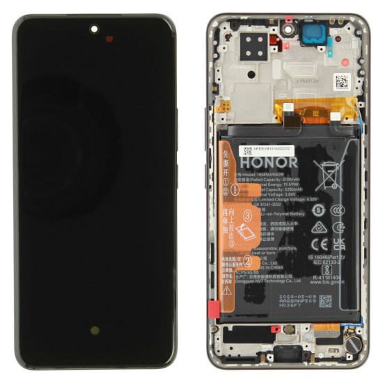 Display incl. frame (Original) - Black, Honor 200