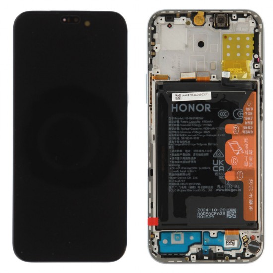 Display incl. frame (Original) - Blue, Honor 200 Lite