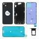 Rear cover incl. small parts (Pulled A) - Black, For iPhone 15 Plus Rear cover incl. small parts (Pulled A) - Black, For iPhone 15 Plus