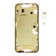 Middle frame excl. small parts (Pulled A)  - Yellow, For iPhone 14 Plus