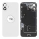 Rear cover incl. small parts (Pulled A) - White, For iPhone 16 Plus Rear cover incl. small parts (Pulled A) - White, For iPhone 16 Plus