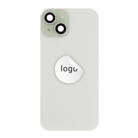 Back glass (Pulled C) - Green, For iPhone 15 Back glass (Pulled C) - Green, For iPhone 15