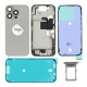 Rear cover incl. small parts (Pulled B) - Grey, For iPhone 16 Pro Rear cover incl. small parts (Pulled B) - Grey, For iPhone 16 Pro