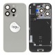 Rear cover incl. small parts (Pulled B) - Grey, For iPhone 16 Pro Rear cover incl. small parts (Pulled B) - Grey, For iPhone 16 Pro