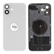 Rear cover excl. small parts (Pulled A) - White, For iPhone 16 Plus