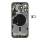 Rear cover excl. small parts (Pulled A) - Grey, For iPhone 15 Pro Max Rear cover excl. small parts (Pulled A) - Grey, For iPhone 15 Pro Max