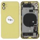 Rear cover incl. small parts (Pulled C) - Yellow, For iPhone 11