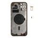 Rear cover excl. small parts (Pulled A) - Gold, For iPhone 12 Pro Rear cover excl. small parts (Pulled A) - Gold, For iPhone 12 Pro