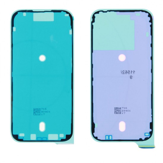 Rear cover excl. small parts (Pulled A) - Black, For iPhone 16 Pro