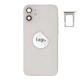 Rear cover incl. small parts (Pulled A) - White, For iPhone 12 mini Rear cover incl. small parts (Pulled A) - White, For iPhone 12 mini