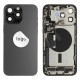 Rear cover incl. small parts (Pulled A) - Black, For iPhone 15 Pro Max Rear cover incl. small parts (Pulled A) - Black, For iPhone 15 Pro Max