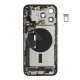 Rear cover incl. small parts (Pulled A) - Black, For iPhone 15 Pro Max Rear cover incl. small parts (Pulled A) - Black, For iPhone 15 Pro Max