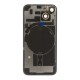 Back glass (Pulled A) - Black, For iPhone 14 Back glass (Pulled A) - Black, For iPhone 14