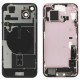 Rear cover incl. small parts (Pulled B) - Pink, For iPhone 15 Plus Rear cover incl. small parts (Pulled B) - Pink, For iPhone 15 Plus