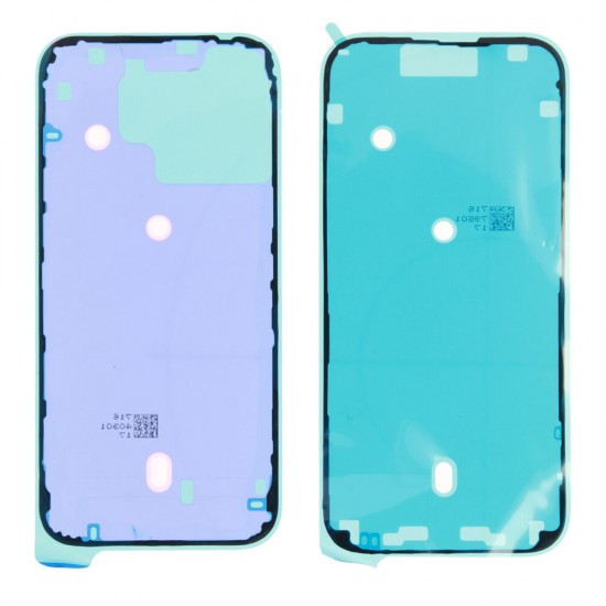 Rear cover incl. small parts (Pulled C) - Grey, For iPhone 16 Pro Max