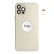 Rear cover incl. small parts (Pulled C) - Gold, For iPhone 12 Pro Rear cover incl. small parts (Pulled C) - Gold, For iPhone 12 Pro