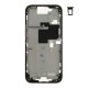 Middle frame excl. small parts (Pulled A)  - Black, For iPhone 16 Pro Max