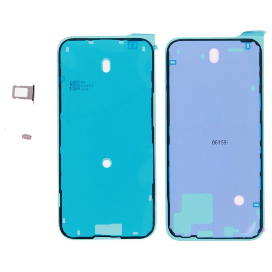 Rear cover excl. small parts (Pulled A) - Pink, For iPhone 15 Plus