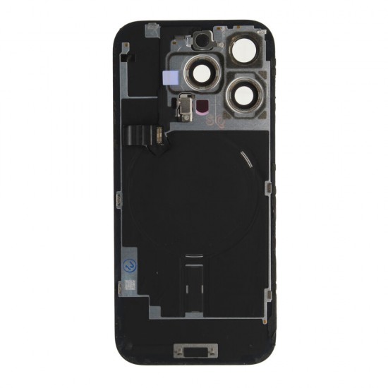 Back glass (Pulled B) - White, For iPhone 16 Pro