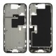 Rear cover excl. small parts (Pulled A) - White, For iPhone 16 Pro Max