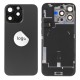 Rear cover incl. small parts (Pulled B) - Black, For iPhone 16 Pro Max Rear cover incl. small parts (Pulled B) - Black, For iPhone 16 Pro Max