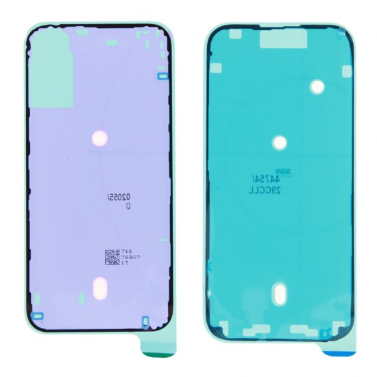 Rear cover incl. small parts (Pulled B) - White, For iPhone 16 Plus