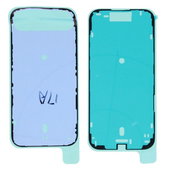Middle frame incl. small parts (Pulled A)  - White, For iPhone 17 Air