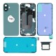 Rear cover excl. small parts (Pulled A) - Green, For iPhone 16 Plus