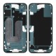 Rear cover excl. small parts (Pulled A) - Green, For iPhone 16 Plus