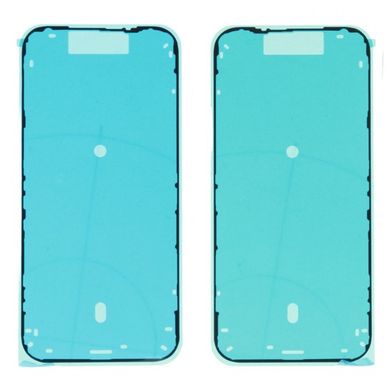 Middle frame incl. small parts (Pulled B)  - Silver, For iPhone 17 Pro Max