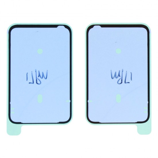 Middle frame incl. small parts (Pulled B)  - Silver, For iPhone 17 Pro Max