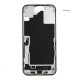 Middle frame incl. small parts (Pulled A) - White, For iPhone 16 Plus Middle frame incl. small parts (Pulled A) - White, For iPhone 16 Plus