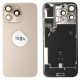 Rear cover incl. small parts (Pulled B) - Desert Titanium, For iPhone 16 Pro Max Rear cover incl. small parts (Pulled B) - Desert Titanium, For iPhone 16 Pro Max