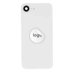 Back glass (Pulled C) - White, For iPhone 16e Back glass (Pulled C) - White, For iPhone 16e