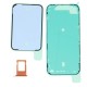 Middle frame incl. small parts (Pulled B)  - Orange, For iPhone 17 Pro