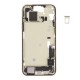 Middle frame incl. small parts (Pulled C) - Yellow, For iPhone 15 Plus Middle frame incl. small parts (Pulled C) - Yellow, For iPhone 15 Plus