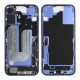 Middle frame incl. small parts (Pulled B) - Blue, For iPhone 16 Plus Middle frame incl. small parts (Pulled B) - Blue, For iPhone 16 Plus