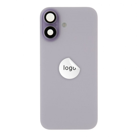 Back glass (Pulled A) - Purple, For iPhone 17