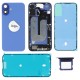 Rear cover incl. small parts (Pulled A) - Blue, For iPhone 16 Plus Rear cover incl. small parts (Pulled A) - Blue, For iPhone 16 Plus