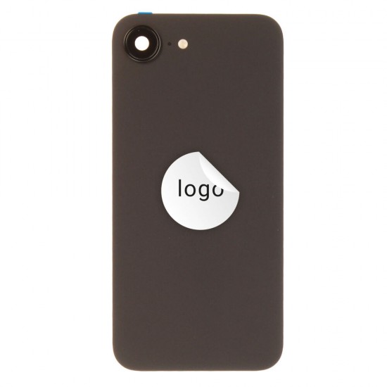 Back glass (Pulled A) - Black, For iPhone 16e