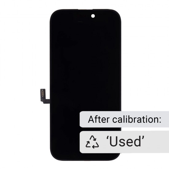 Display soft OLED with original front flex cable | calibrated Used (Pulled), For iPhone 17